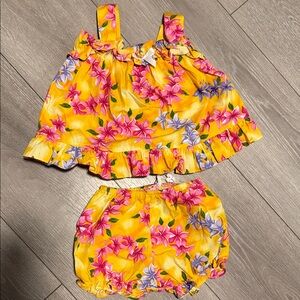 Vibrant Floral Baby Set 24 month